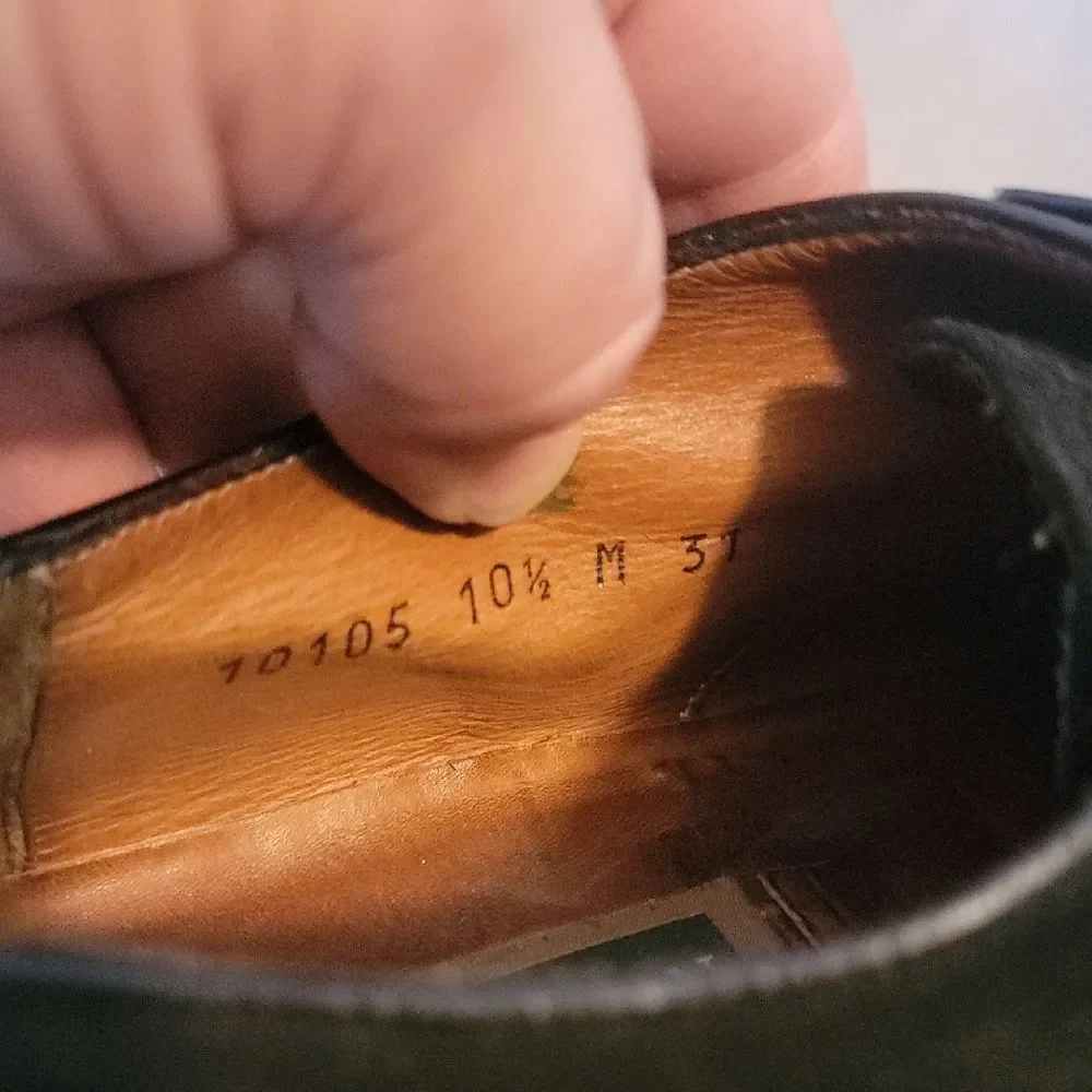 Cole Haan Black Suede Oxford Shoes